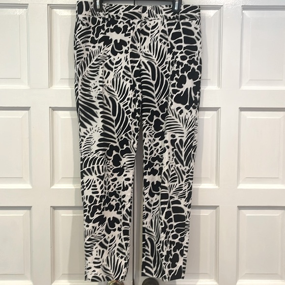 Talbots Pants - Talbots Tropical Print Pant